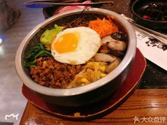 石锅拌饭-九田家黑牛烤肉料理(中北镇店)
