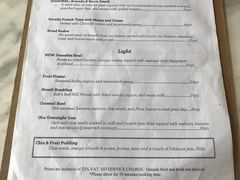 菜单-The Sunny Side Cafe Station 1