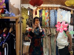 -暮晚尘香汉服旗袍