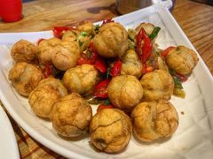 酸菜炒汤圆-兔槽江湖菜·重庆璧山兔(水围店)