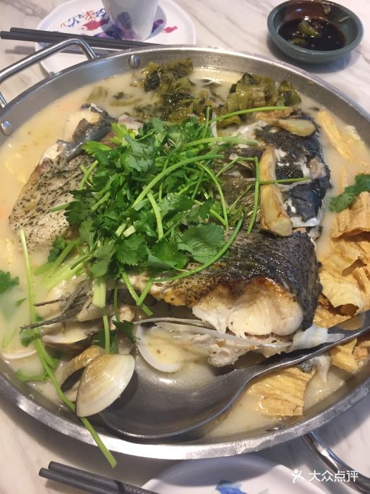 顺德海鲜大盘鱼