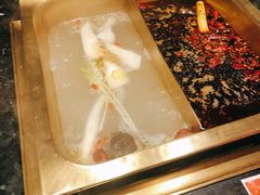 鸡汤锅底-王家渡火锅店(棕榈泉店)