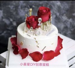-小星星DIY创意蛋糕
