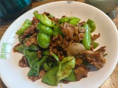 辣椒炒黑猪肉-禾珍珠家常小馆(河南博物院店)
