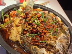 香辣味烤鱼-鸣记脆皮烤鱼·海鲜烤鱼(三八广场店)