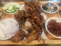 -老兰家传统烧烤炒菜泡馍(小南门店)