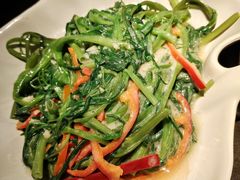 马拉盏炒通菜-大头虾越式风味餐厅(光明广场店)