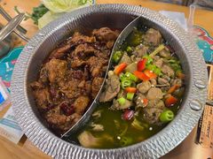 青花椒拼招牌麻辣-0317火锅鸡·清真(正达店)