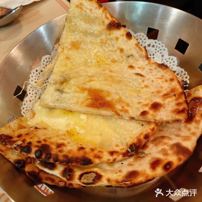 克比叔叔印度餐厅Kebabs on the Grille(永康路分店)芝士馕饼图片