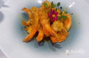 Osmanthus Glazed Shrimp