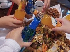-东来菜馆•手抓海鲜家常菜•海鲜锅贴(鸽子窝店)