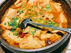 砂锅脆皮豆腐-炊烟小炒黄牛肉(中心印象城店)