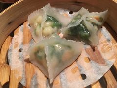 碧绿菠菜带子饺-海航大厦万豪酒店彩海轩中餐厅(霄云路店)
