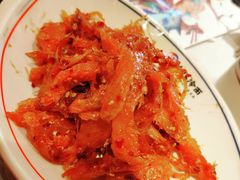 拌明太鱼丝-七八冷面·延边朝鲜族美食(欢乐谷店)