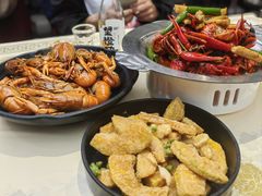 咸蛋黄焗板栗南瓜-聚味瞿记·龙虾堂(坡子街店)