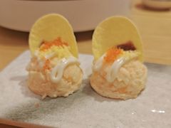 蓝莓土豆泥寿司-小句号·精致料理(江南环球港店)