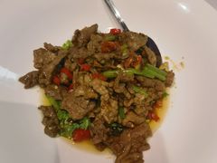 小炒黄牛肉-皇冠明珠鱼翅楼(水上公园店)