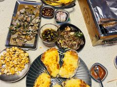 -蚝堡·生蚝海鲜烧烤物种起源•海肠捞饭(刘公岛店)