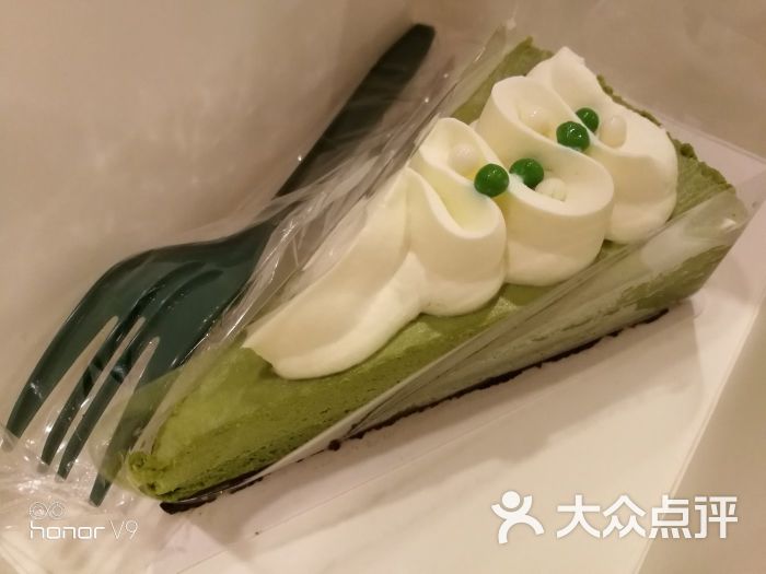 星巴克(南京绿地广场店)抹茶双重芝士蛋糕图片 - 第9张