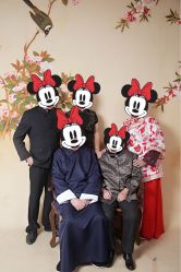 -时光纪亲子全家福照相馆(静安店母女写真父母纪念照)