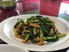羊肚炒大蒜-蔡阿水羊肉店