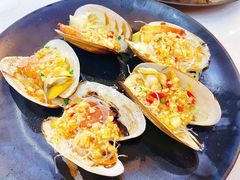 蒜蓉烤小象拔蚌-覃记海鲜美食餐厅