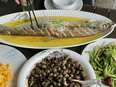 -七的湖·晚芳亭·阳澄湖农家菜·大闸蟹(莲花岛店)