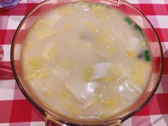 鸡汤小白菜煮榆林豆腐-西贝(金桥店)