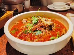 水煮肉片-绿茶餐厅(华联万柳店)