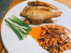 大娘煎饼卷两样-吕氏疙瘩汤·私家菜馆(慈云寺店)