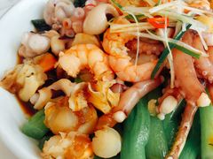 三鲜时蔬-渔民船说·北塘海鲜·天津菜·海肠捞饭(北塘古镇店)