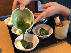 抹茶味冰激凌-蟹道乐(道顿堀本店)