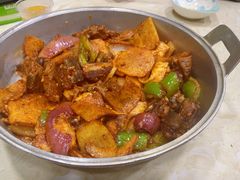 -尕有炕锅烤羊肉