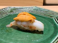 白虾海胆寿司-鮨青(恒基名人购物中心店)