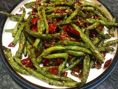 干煸豆角-李记饺子·熏酱东北菜(欢乐谷店)