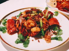 三葱爆龙虾-唐阁(香港朗廷酒店)