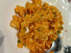 花青素炒鸡蛋-上海老饭店(北京分店)