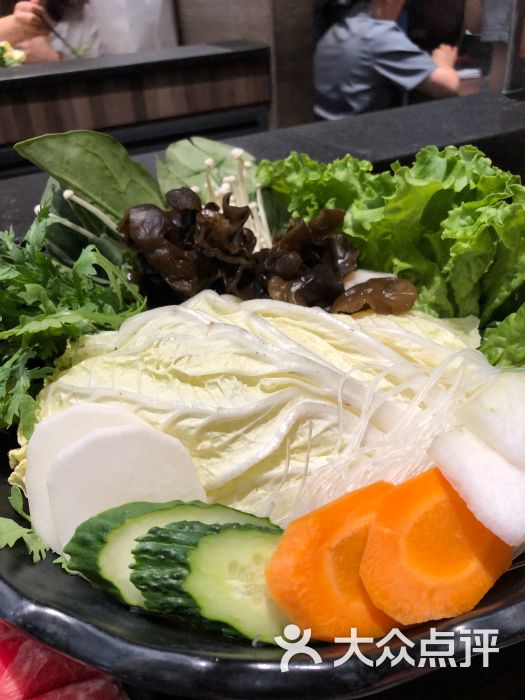 呷哺呷哺(望京嘉茂店)时鲜蔬菜拼盘图片 - 第7张