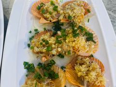 蒜蓉粉丝蒸扇贝-四川小胡子海鲜(丁村万人海鲜广场店)