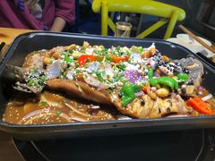 豆豉味烤清江鱼-小小河边鱼(天润城店)