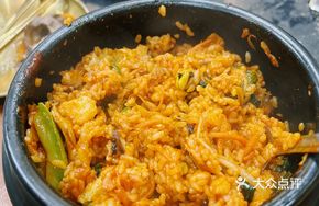 Crab Roe Stone Pot Rice Bowl