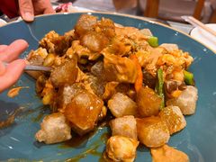 三鲜焖子-添福来墨鱼饺子 · 海鲜东北菜(大连星海·黄浦路店)