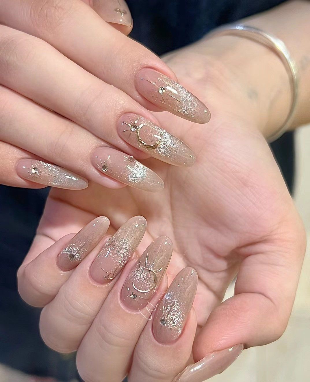 星月猫眼美甲9799