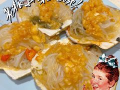 蒜蓉粉丝烤扇贝-和谐号海鲜烤肉火锅自助餐厅(车城万达店)