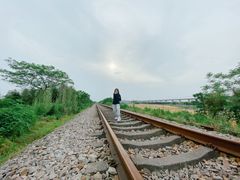 -乌龙涧铁道铁轨景