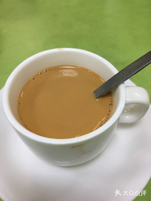 胜利茶餐室奶茶图片