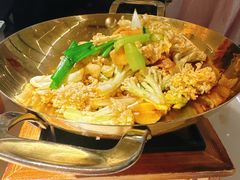 干锅菜花-绿茶餐厅(青岛城阳万象汇店)