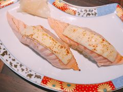 炙烤三文鱼芝士握饭-山葵家·创意料理(EFC欧美广场店)