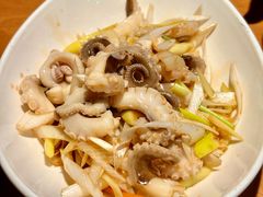 葱拌脆八带-波螺油子·海肠捞饭·青岛菜(银座店)