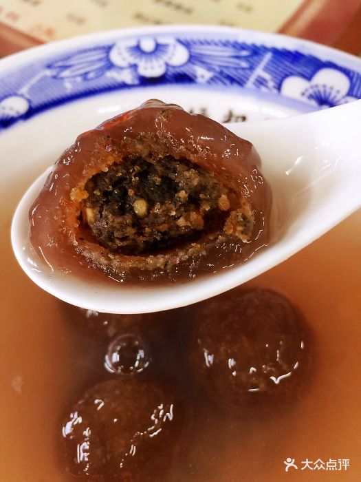 粗茶淡饭(东关街店)-桂花藕粉圆-菜-桂花藕粉圆图片-扬州美食-大众